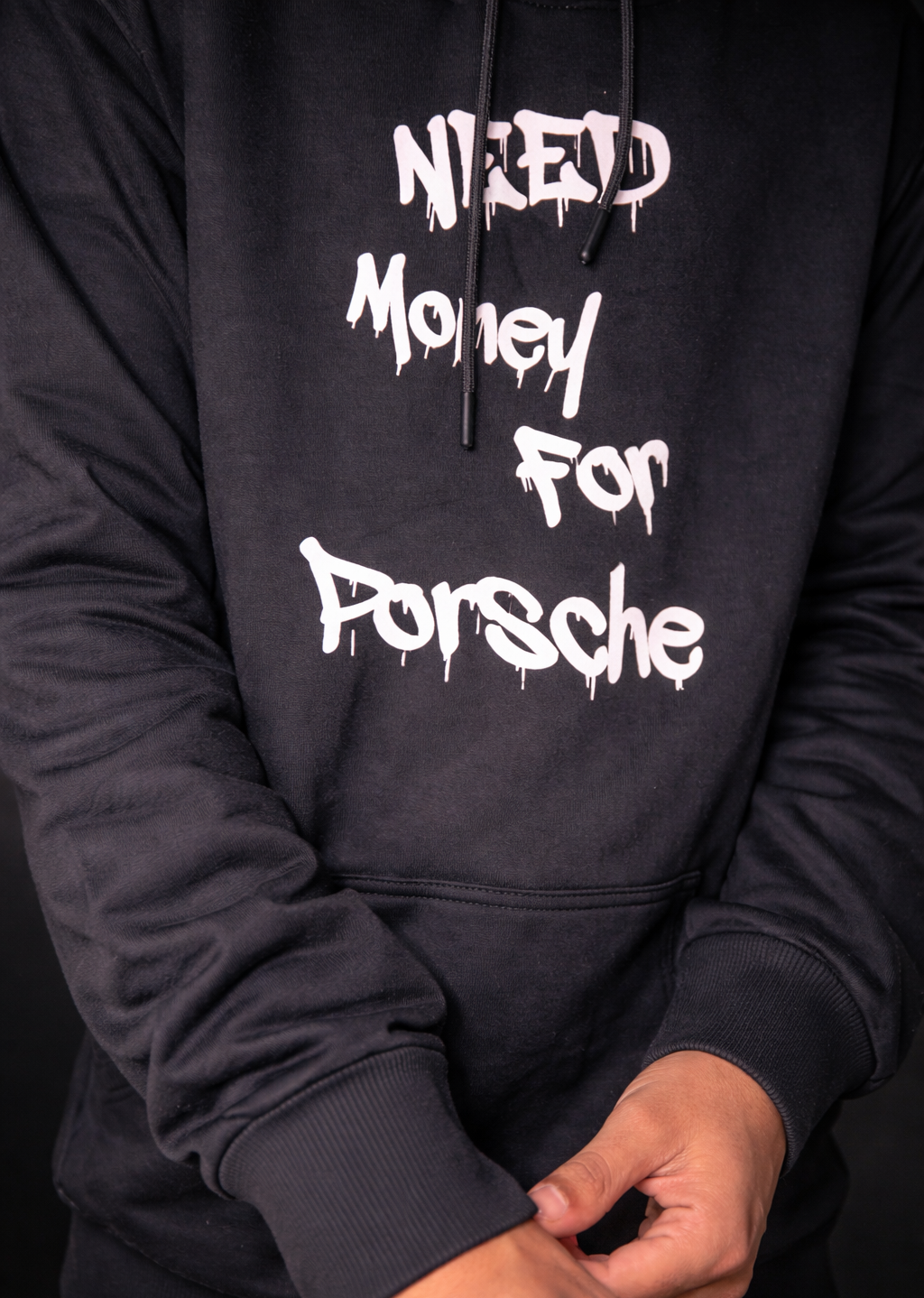 Hustle for Porsche Oversized Hoodie